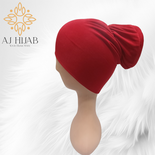 Jora Cap - Red - AJ Hijab