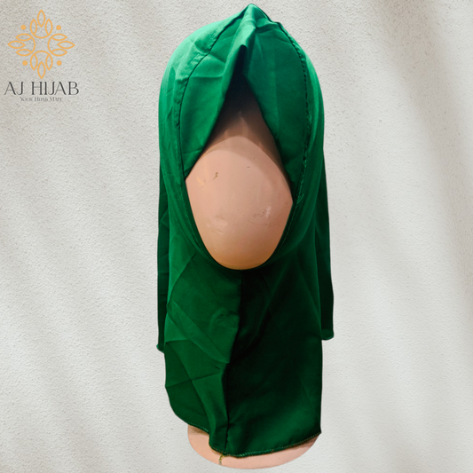 Green Jersey Kids Makhna - AJ Hijab