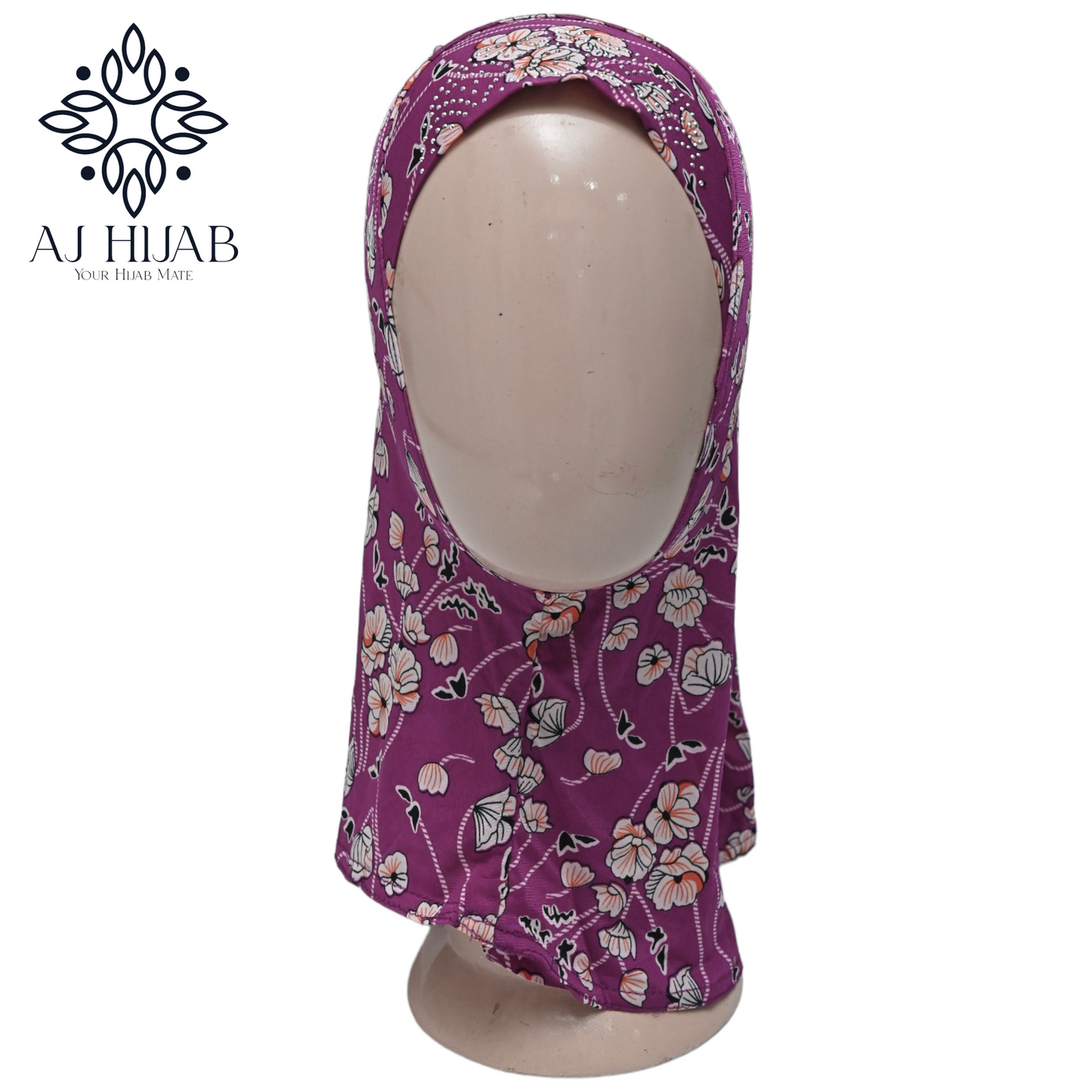 Kids Printed 01 Makhna - AJ Hijab