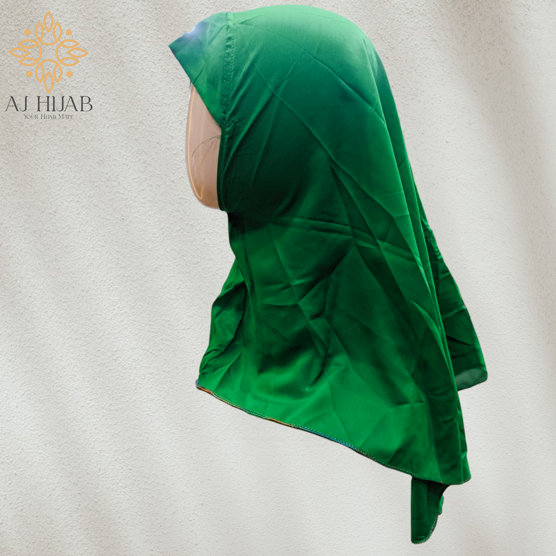 Green Jersey Large Makhna - AJ Hijab