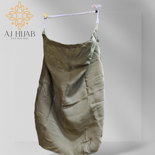Lastic Niqab Umbra Grey - AJ Hijab