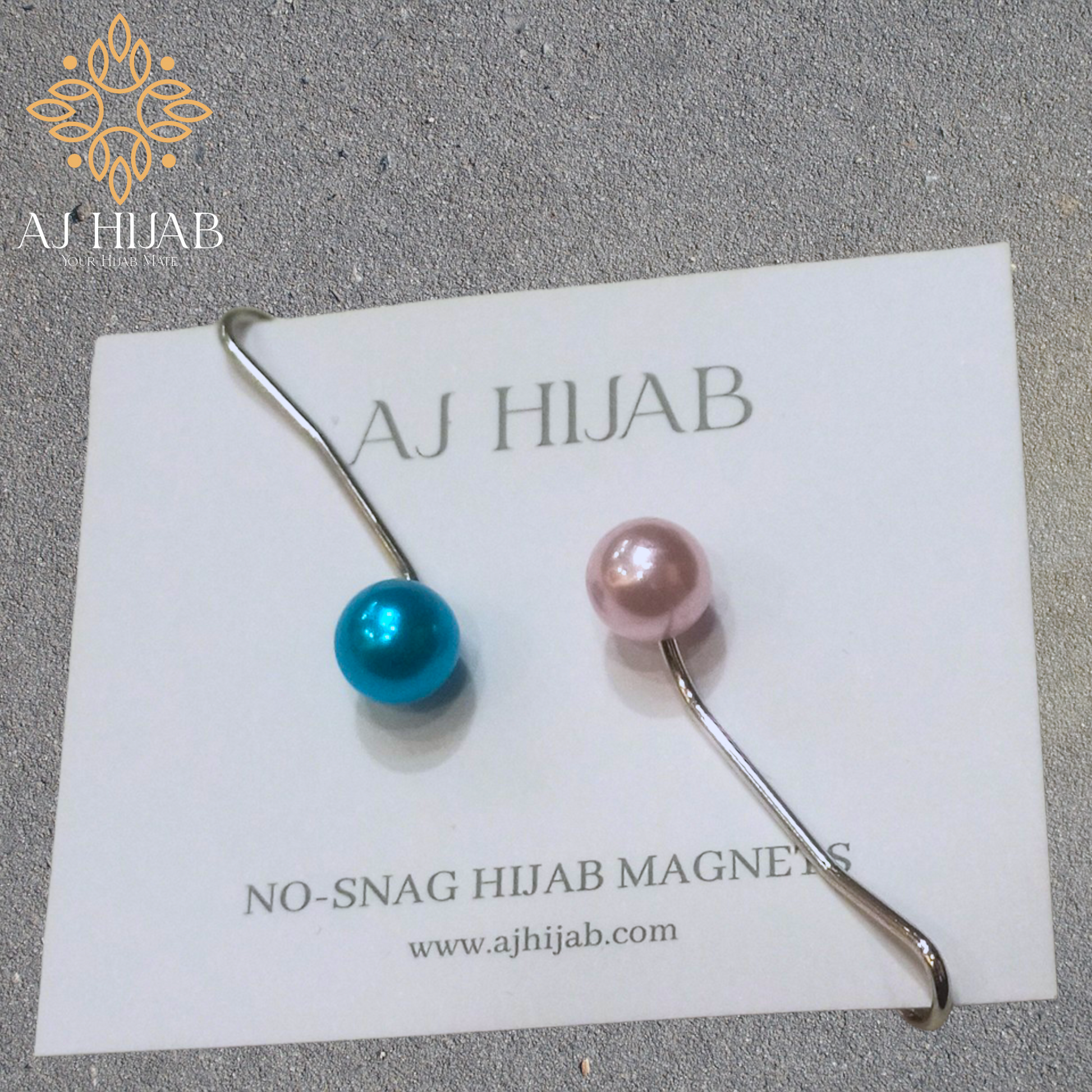 Pearl Clip Pin - Multi - AJ Hijab