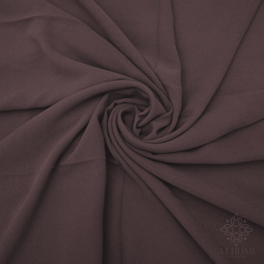 Lotus Purple Premium Georgette Hijab - AJ Hijab