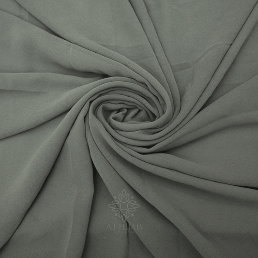 Seal Premium Georgette Hijab - AJ Hijab