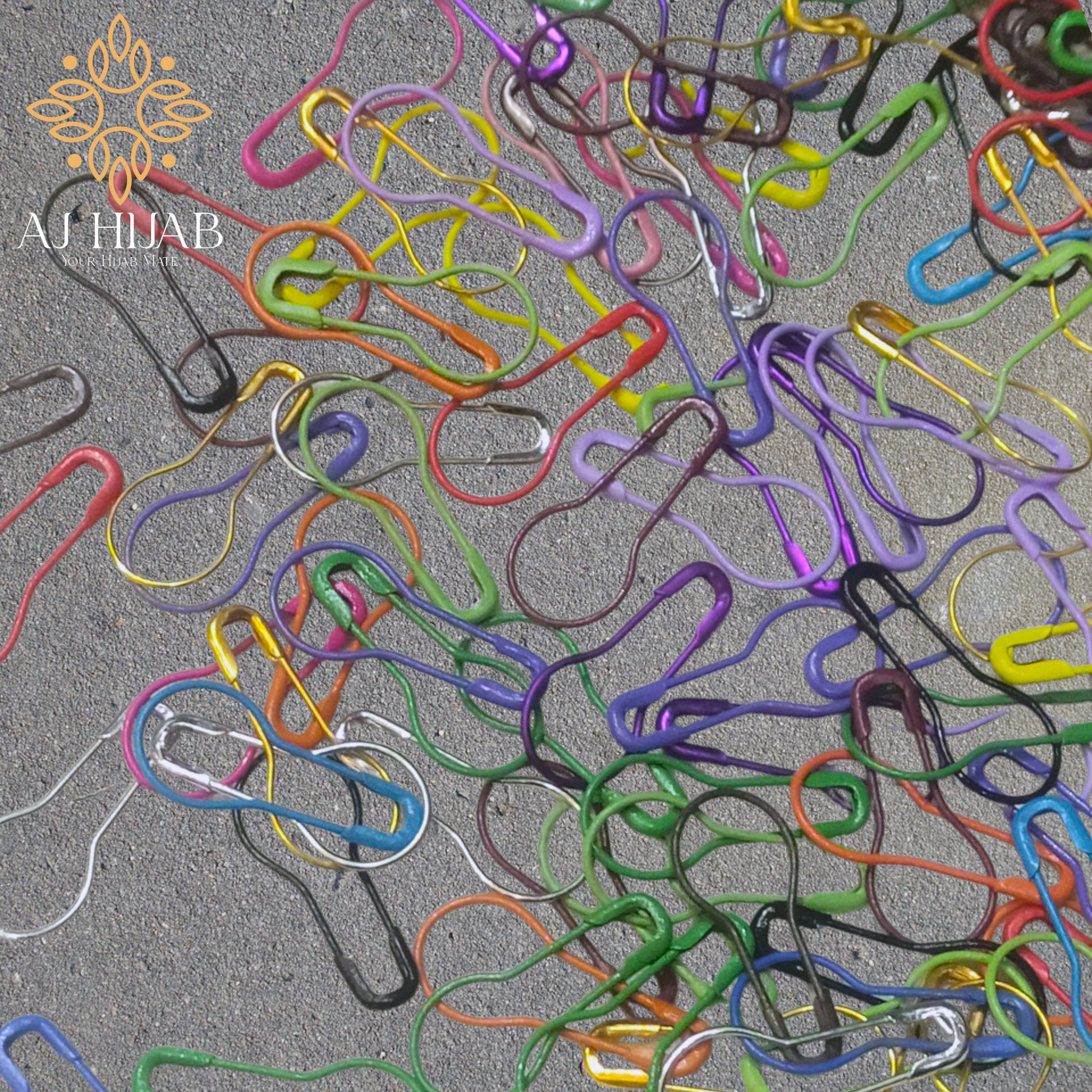 Snag Free Pin - Multi - AJ Hijab