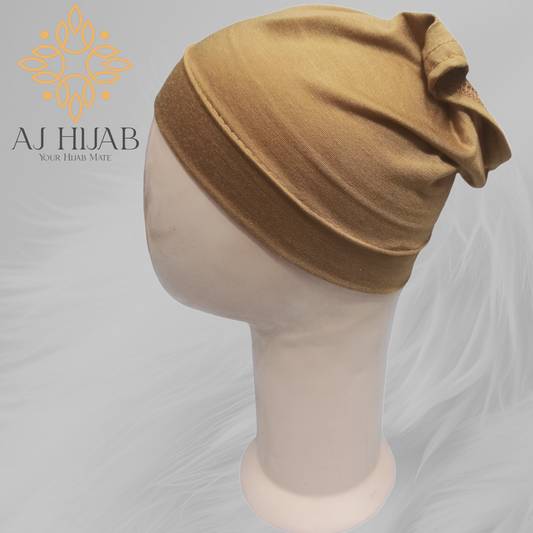 Tube Cap Beidge - AJ Hijab
