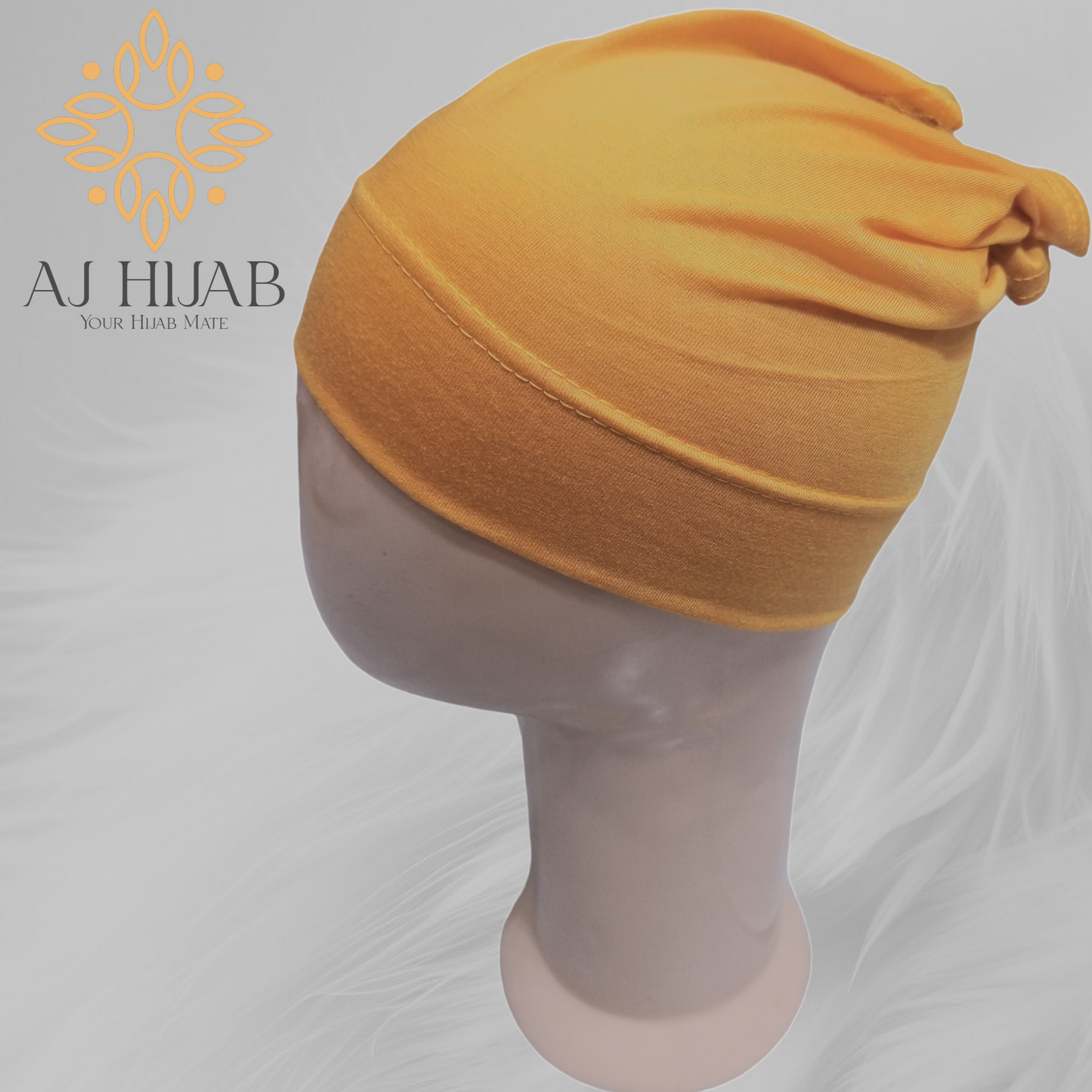 Tube Cap Mustard Yellow - AJ Hijab