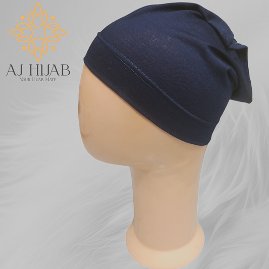 Tube Cap Navy - AJ Hijab