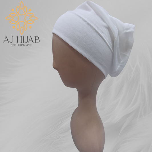 Tube Cap Off White - AJ Hijab
