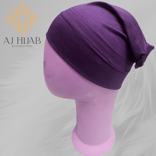 Tube Cap Purple - AJ Hijab